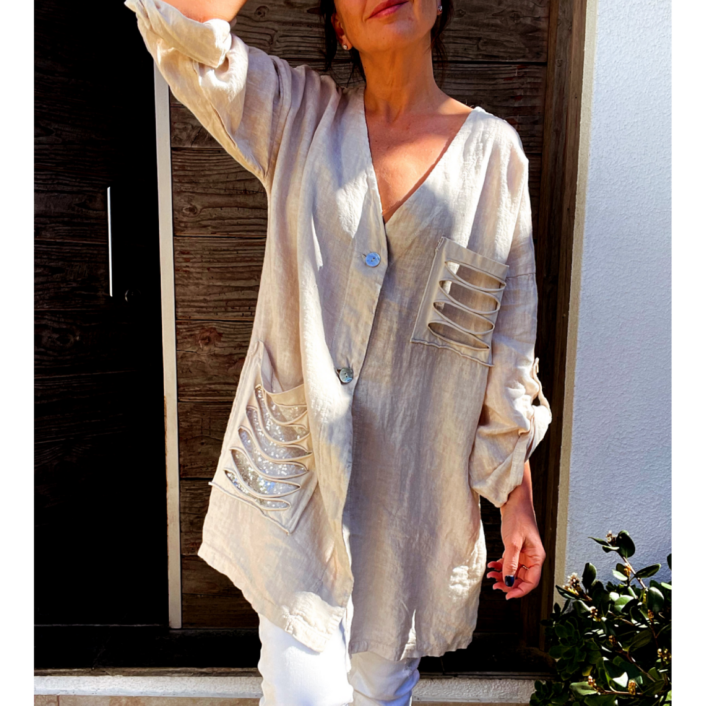 Chaqueta Lino Sicilia