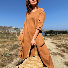 Cargar imagen en el visor de la galería, Vestido Lino Lucia
