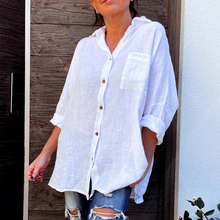 Cargar imagen en el visor de la galería, Blusa Lino Rodas
