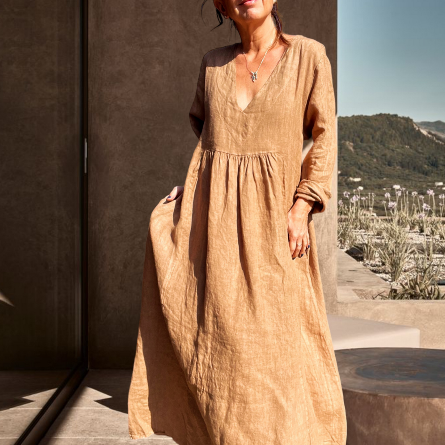 Vestido Lino Matilde