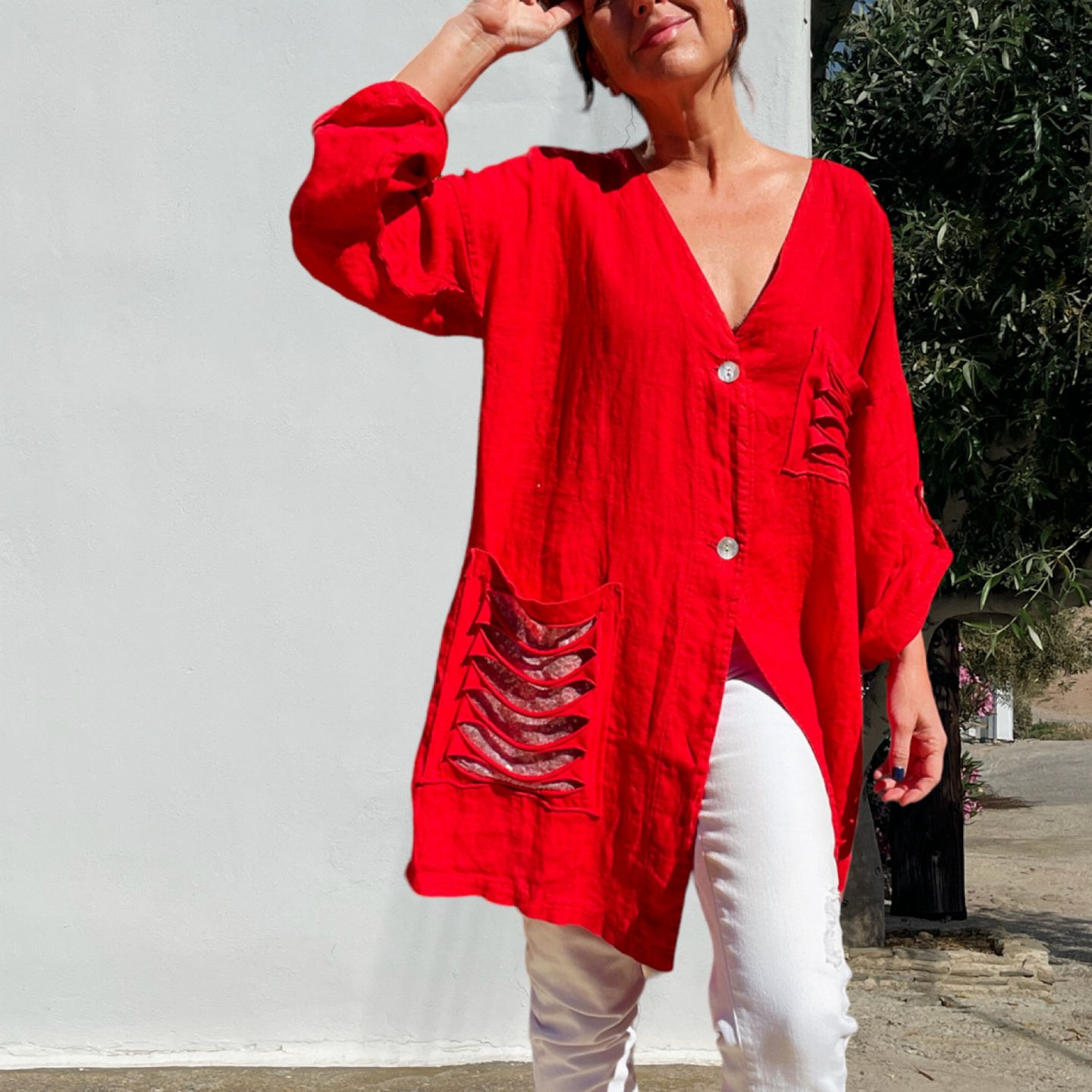 Chaqueta Lino Sicilia