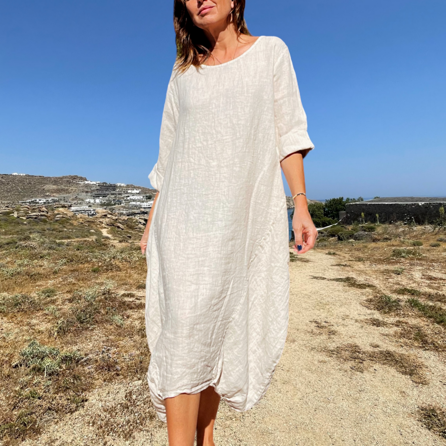 Vestido Lino Lucia