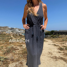 Cargar imagen en el visor de la galería, Vestido Lino Mariana
