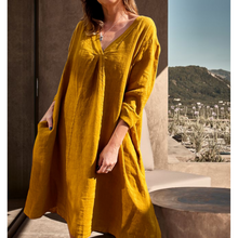 Cargar imagen en el visor de la galería, Vestido Lino Tami
