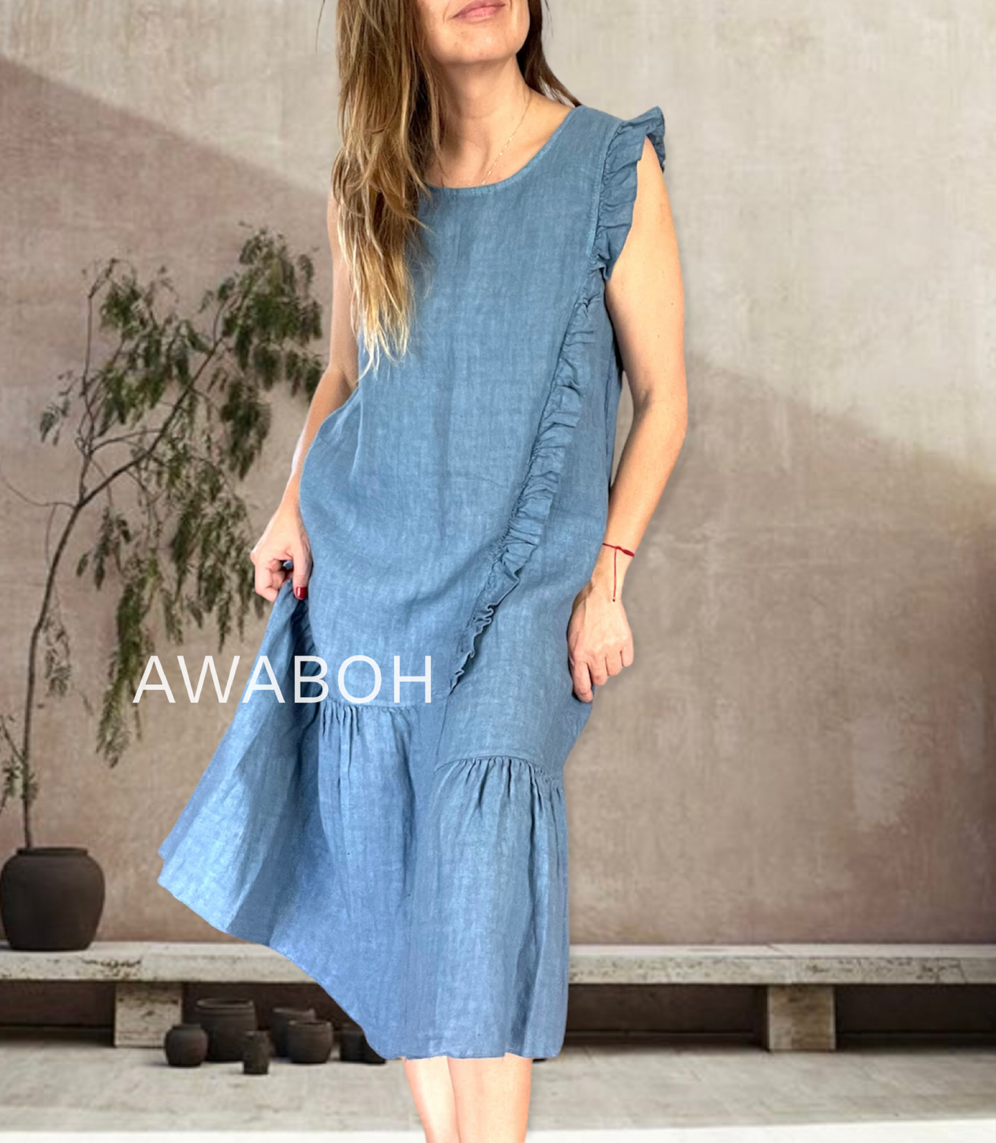 Vestido Lino Lourdes