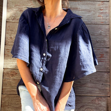 Cargar imagen en el visor de la galería, Blusa Lino Nuri
