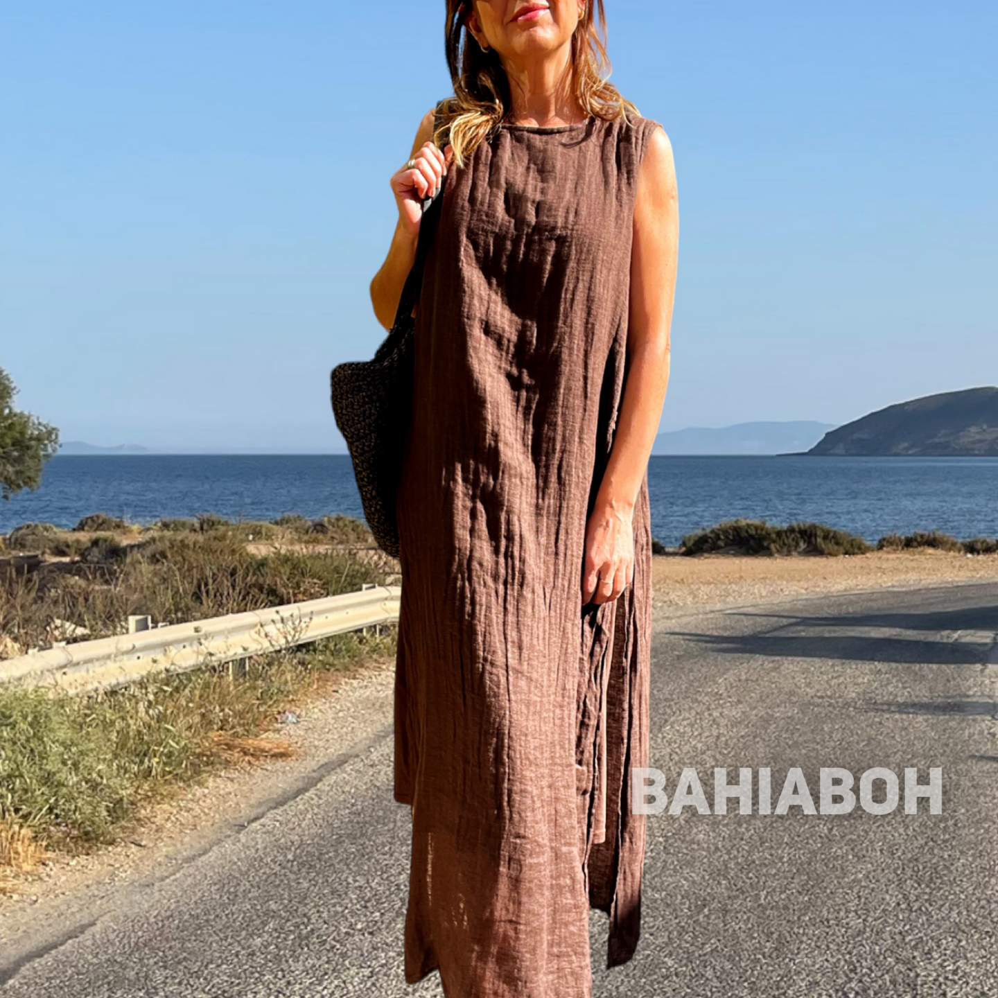 Vestido Lino Tina