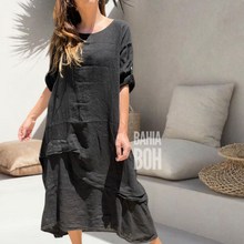 Cargar imagen en el visor de la galería, Vestido Lino Nora
